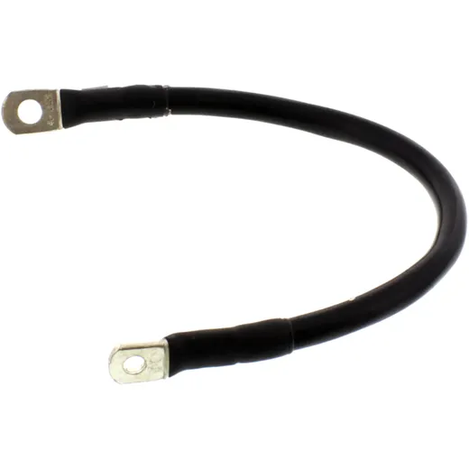 Black Battery Cable All Balls Racing 300 mm
