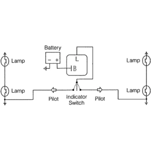 Electronic flasher relay 12V 2 pole JMP for: Aprilia SR, Scarab