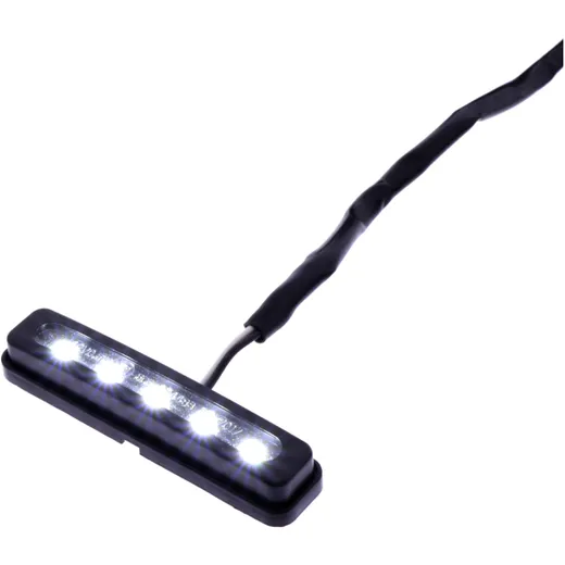JMP Mini-LED Kennzeichenleuchte schwarz mit Klebebefestigung