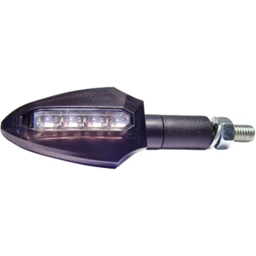 MINI INDICATOR LED DART JMP BLACK CLEAR GLASS