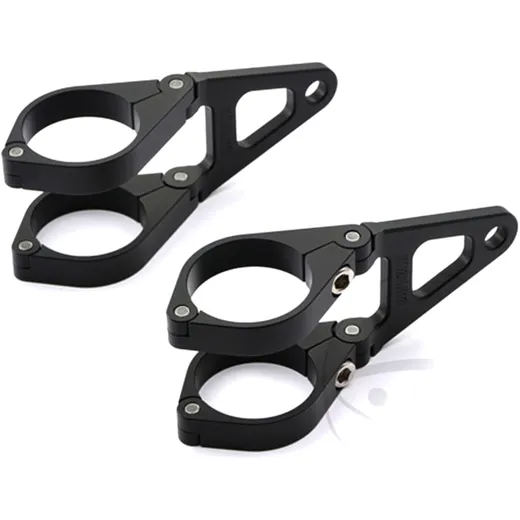 Daytona 39MM Short Lamp Holder CNC Machined Aluminium Black