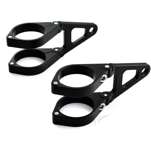 Lampenhalter Daytona Aluminium 41 mm kurz schwarz