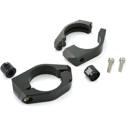 Schelle Daytona 41 mm Alu schwarz für Motorräder