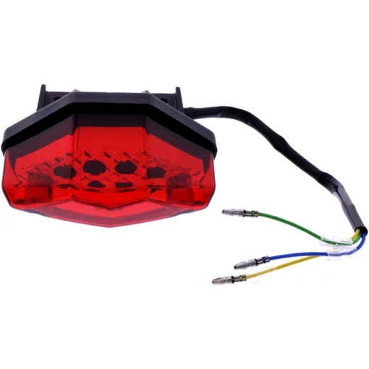 Rear light red led 101 Octane for: Rieju MRT, Marathon
