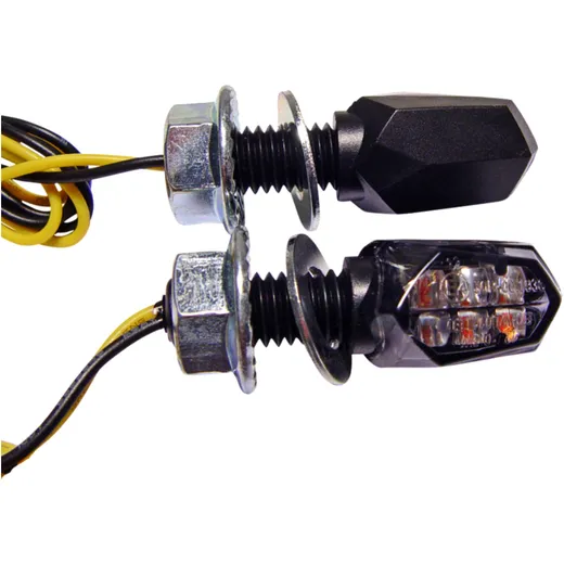 JMP Mini 3 Indicator Light - Black LED Turn Signal with Smoked Glass