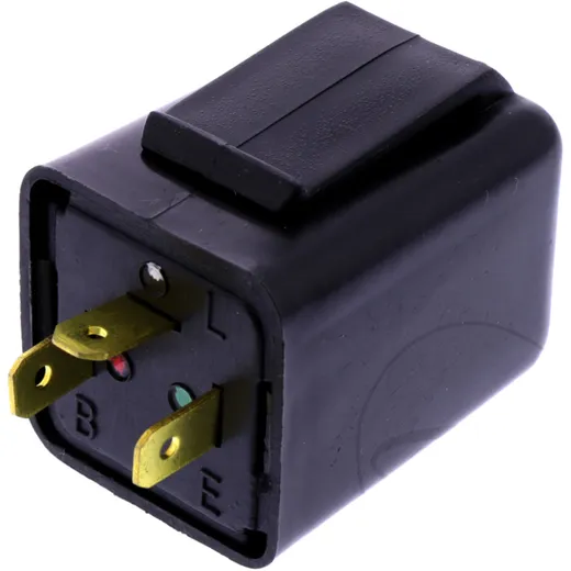 Blinkrelais elektrisch JMP 12V 3 polig passend für: Yamaha DT, Honda ND, NB