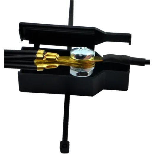 Batterie Verteiler 2 - polig passend für: Honda CB, TRX, CBR, Kawasaki Z, VN, Ninja