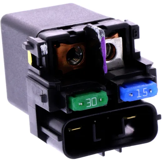 Starter motor relay (OE spare part) for: Kawasaki Z, ZX - 10R, Ninja, Honda CMX, FJS, CBR