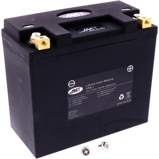 Battery motorcycle vtb - 1 v - twin JMT lithium ion battery for: Buell X1, S3, S3T