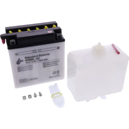 Motorcycle Battery YB9L-A2 6-ON