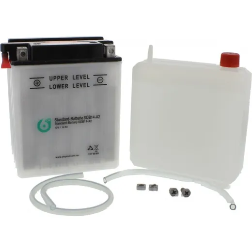 Motorcycle Battery YB14-A2 6-ON