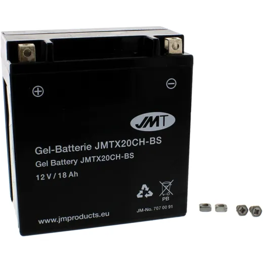 Batterie Motorrad YTX20CH - BS Gel JMT Alternative: 7074545 passend für: Moto Guzzi California, Griso, Stelvio