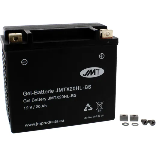Batterie Motorrad YTX20HL - BS Gel JMT Alternative: 7071814 4164 passend für: Yamaha YFM