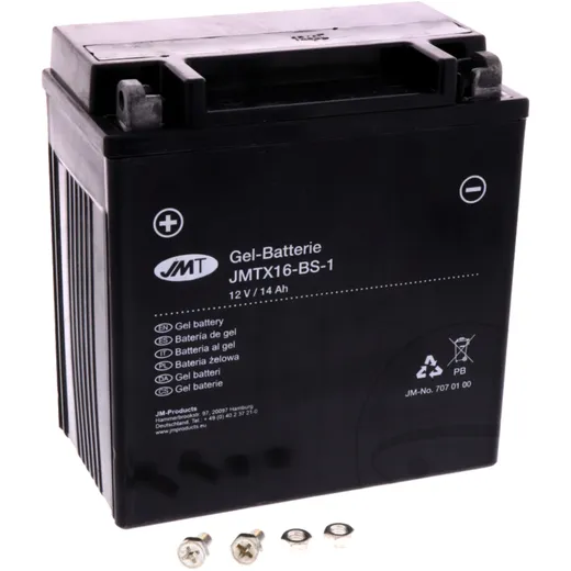 Batterie Motorrad YTX16 - BS - 1 Gel JMT Alternative: 7075021 3687 passend für: Suzuki LT - F, LT - A