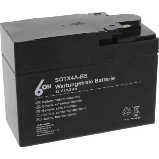 Battery motorcycle ytr4a-bs 6on