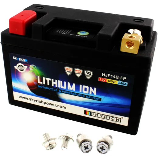 Batterie Motorrad HJP14B - FP Skyrich Lithium - Ionen passend für: Ducati Monster, Scrambler, Multistrada