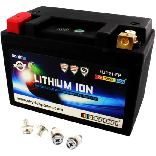 Batterie Motorrad HJP21 - FP Skyrich Lithium - Ionen passend für: Moto Guzzi California, V9, Griso
