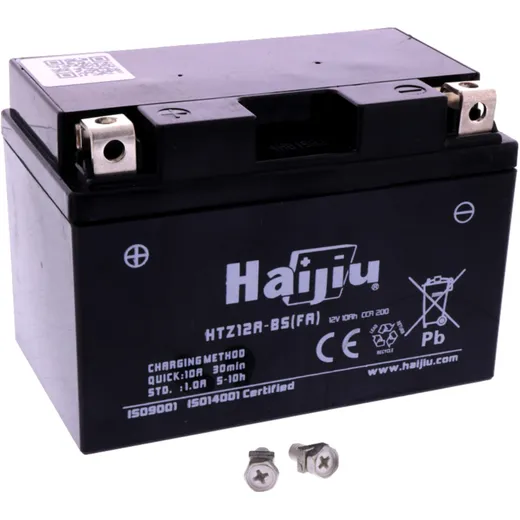 Battery motorcycle htz12A - bs(fa)JMT alternative: 7070015 for: Kymco Downtown, People, Super Dink