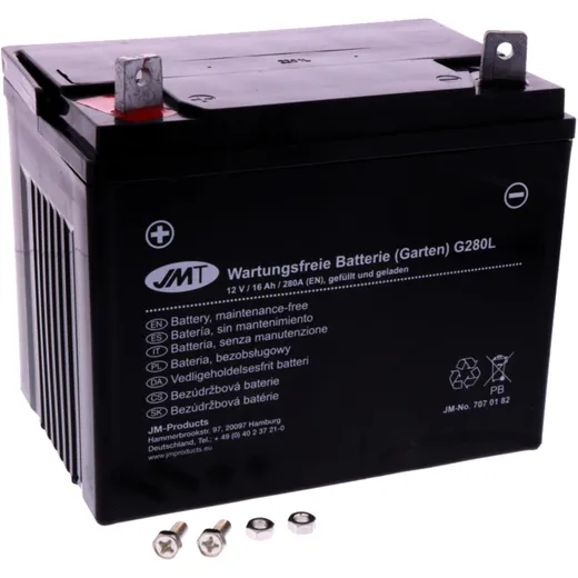Batterie Rasenmäher JMT G280L wartungsfrei