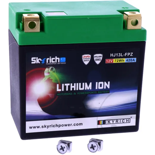 Batterie Motorrad HJ13L Skyrich Lithium - Ionen passend für: Honda CRF, NT