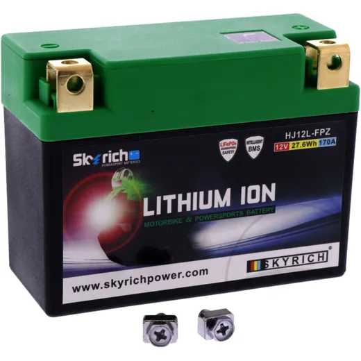 Batterie Motorrad HJ12L Skyrich Lithium - Ionen passend für: Honda CRF, CBR