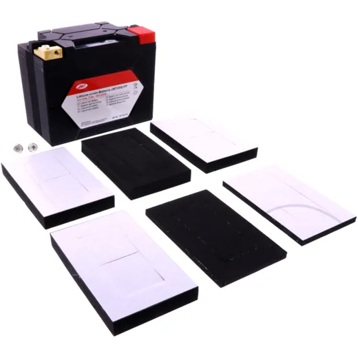 Batterie Motorrad JMT20Q - FP JMT Lithium - Ionen mit Anzeige p