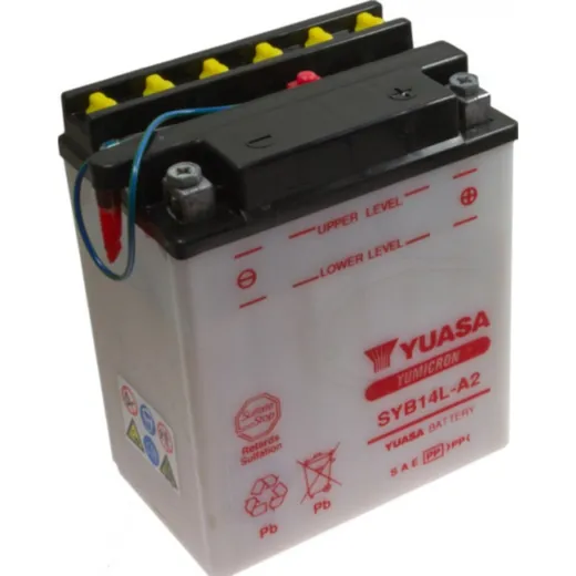 Motorcycle Battery SYB14L-A2 YUASA
