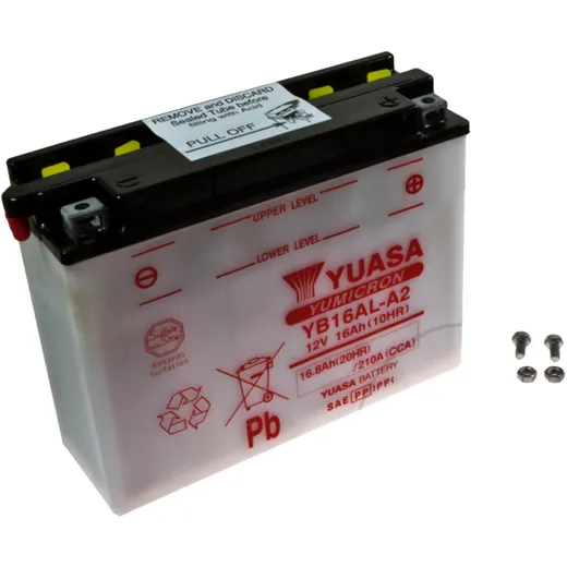 Batterie Motorrad YB16AL - A2 Yuasa Alternative: 7073356 passend für: Ducati Supersport, Monster, 916