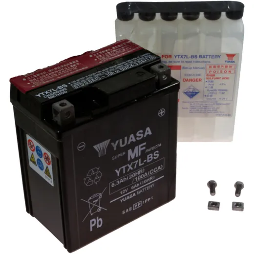 Batterie Motorrad YTX7L - BS Yuasa Alternative: 7073646 3927 passend für: Honda CB, CBF, SH