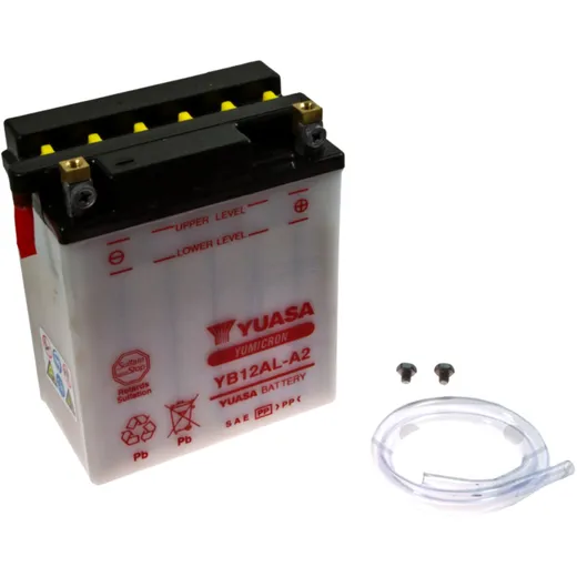 Batterie Motorrad YB12AL - A2 Yuasa Alternative: 7073281 4081 passend für: Peugeot Geopolis, Satelis, Jet Force