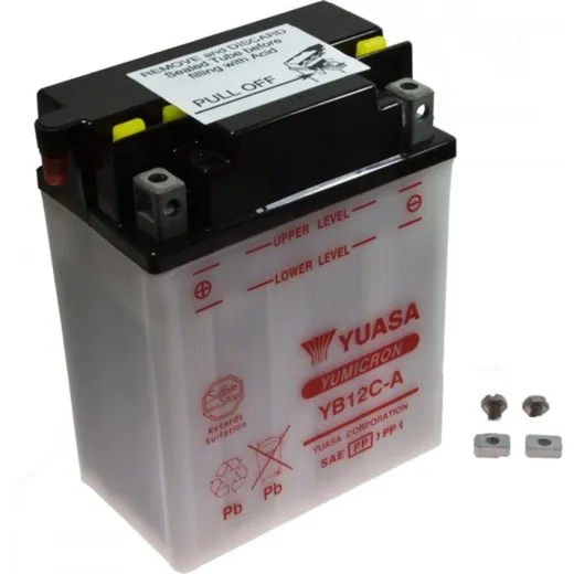 Motorradbatterie YB12C-A Yuasa
