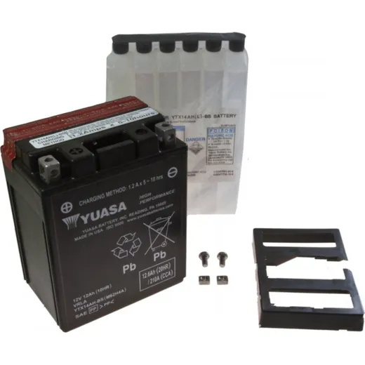 Motorcycle Battery YTX14AH-BS YUASA