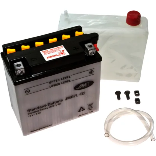 Battery motorcycle yb7L - B2 JMT for: Peugeot Jet Force, Elystar, Looxor