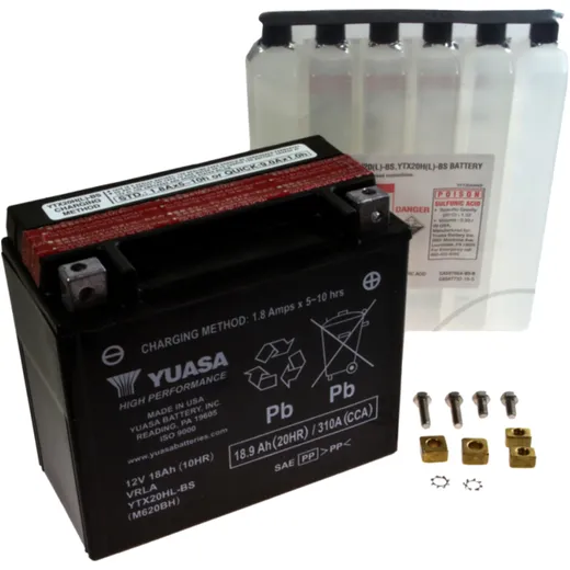 Battery motorcycle ytx20hl - bs YUASA including acid pack for: CAN - AM Outlander, Renegade, Commander