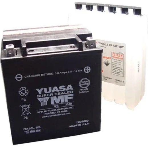 Motorcycle Battery YIX30L-BS YUASA