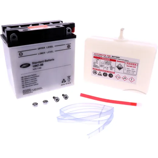 Batterie Motorrad 12N7 - 3B JMT Alternative: 7070220 0081 passend für: Yamaha YP, XN, XQ