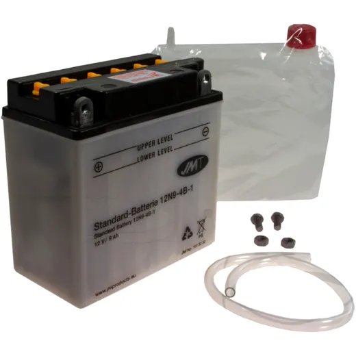 Battery motorcycle 12N9 - 4B - 1 JMT including acid pack for: Honda CB, CM, NX, CH