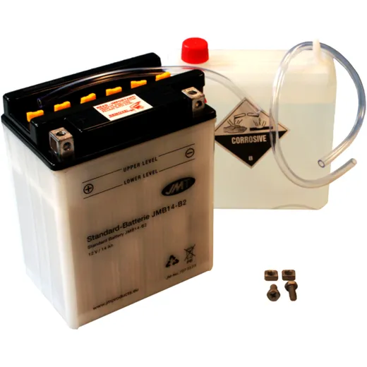 Batterie Motorrad YB14 - B2 JMT passend für: Honda XRV, VT, Polaris Hawkeye, Sportsman