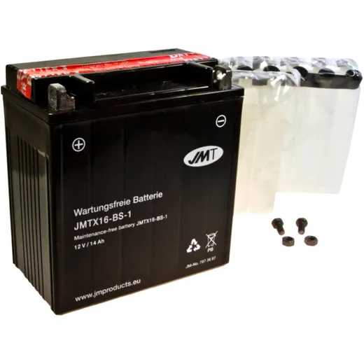 Batterie Motorrad YTX16 - BS - 1 JMT Alternative: 7075021 Gel 0100 passend für: Suzuki LT - F, LT - A