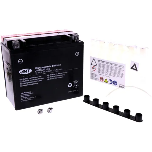 Batterie Motorrad YTX20L - BS JMT Alternative: 7070808 3976 passend für: CAN - AM Outlander, Renegade, Commander