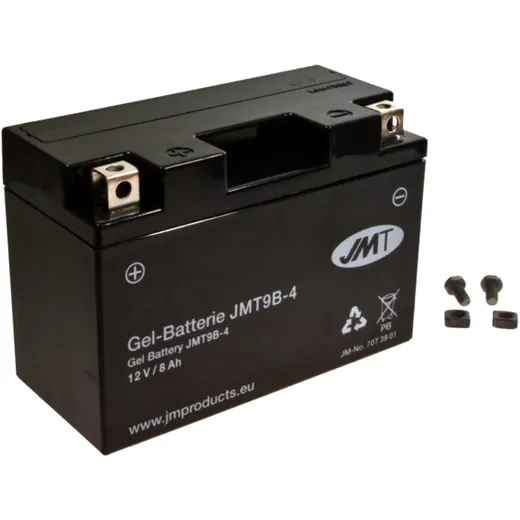 Batterie Motorrad YT9B - BS Gel JMT Alternative: 7071905 passend für: Yamaha YP, YFM, XP