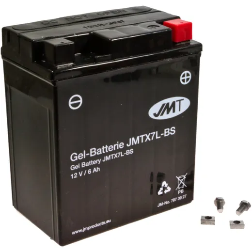 Batterie Motorrad YTX7L - BS Gel JMT Alternative: 7070378 3646 passend für: Honda CB, CBF, SH
