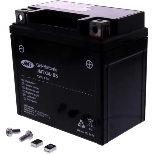 Batterie Motorrad YTX5L - BS Gel JMT Alternative: 7070167 3745 passend für: Beta RR, Alp, Urban