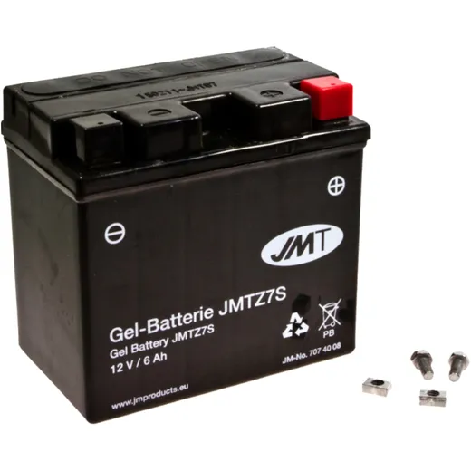 Batterie Motorrad YTZ7S Gel JMT Alternative: 7071020 passend für: Honda CBR, CRF, XL