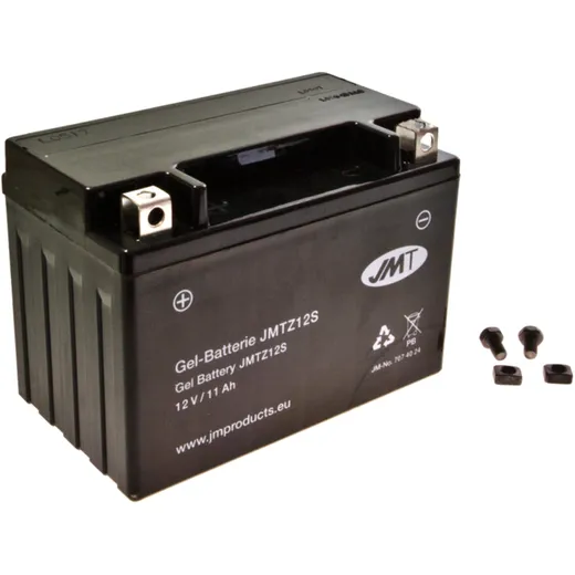 Batterie Motorrad YTZ12S Gel JMT Alternative: 7070931 passend für: Honda NSS, NC, VFR