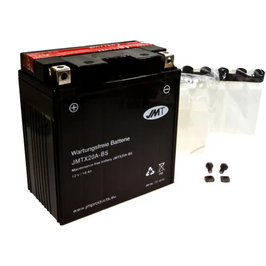 Battery motorcycle ytx20A - bs JMT including acid pack for: Honda XL