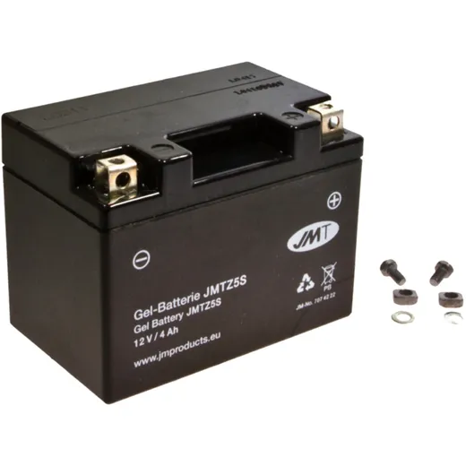 Battery motorcycle ytz5S gel JMT for: Honda MSX, C, Z, Gas Gas TX