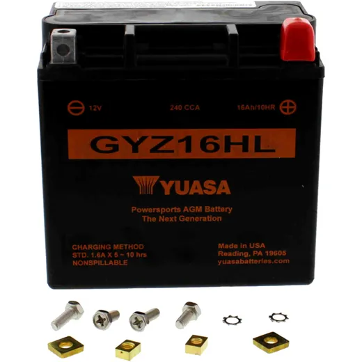 GYZ16HL Maintenance-Free Battery for Motorcycles