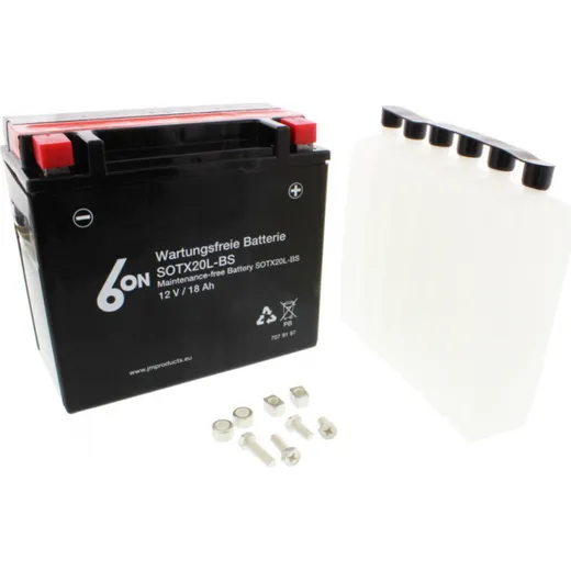 Motorcycle Battery YTX20L-BS 6-ON