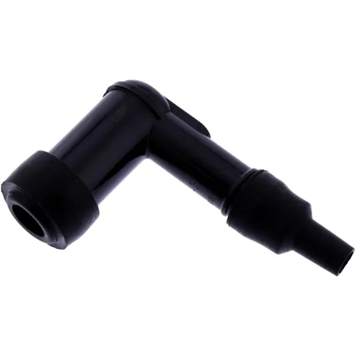 Zündkerzenstecker für NGK, 90° schwarz